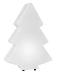 Choinka świąteczna L Biała H:140 cm Chrismans Tree LIGHT Barwa Ciepła