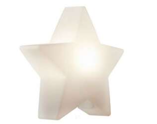 Gwiazda Biała Podświetlana LIGHT H:50 Barwa Ciepła