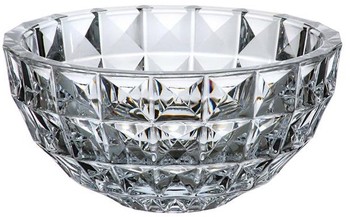 Szklana Misa Kryształowa Salaterka Diamond 280 mm