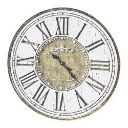 Zegar ścienny ozdobny retro metal szkło
