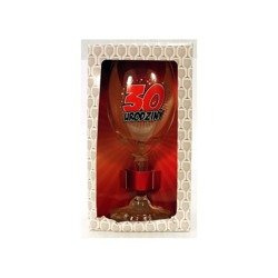 Kieliszek do wina 220 ml 30 urodziny