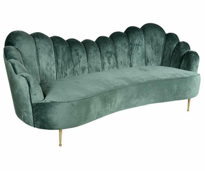 Glamour Sofa 4 zieleń