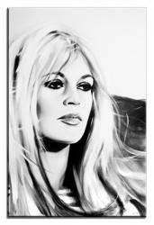 Obraz ręcznie malowany. Płótno na blejtramie. Brigitte Bardot  60x90cm