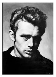 Obraz ręcznie malowany. Płótno na blejtramie. James Dean  60x90cm