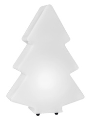 Choinka Świąteczna S Biała H:60 cm Christmas Tree LIGHT Barwa Ciepła