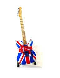 Mini gitara Rolling Stones z drewna mahoniowego