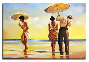 Obraz "Jack Vettriano" ręcznie malowany 60x90cm