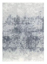 DYWAN ŁATWOCZYSZCZĄCY ILLUSION BLUE GRAY MAGIC HOME - 200x300 CM