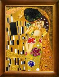 Obraz "Gustaw Klimt" ręcznie malowany 63x84cm