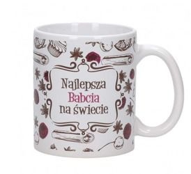 Kubek Ceramiczny Najlepsza Bacia Na Swiecie 330 ml