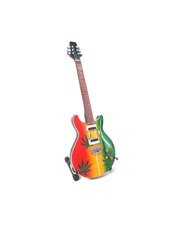 Mini gitara Bob Marley z drewna mahoniowego