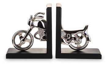 Podpórka Do Książek Czarny Book End Motocykl H18cm