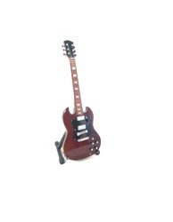 Mini gitara AC/DC z drewna mahoniowego