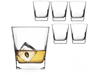 Komplet 6 szt szklanka do whisky Pasabahce 205 ml