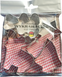 Wykrawaczki do ciastek x4 7,5cm