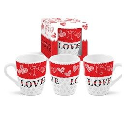 Kubek Ceramiczny Miłość WALENTYNKI Love 300 ml