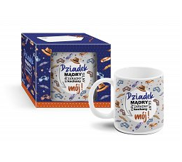 Kubek ceramiczny dzień Dziadka Mój Dziadek jest..