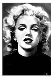 Obraz ręcznie malowany. Płótno na blejtramie. Marilyn Monroe  60x90cm