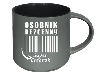 Kubek garnuszek - Osobnik bezcenny Super Chłopak