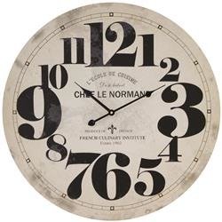 Zegar ścienny ozdobny klasyczny drewno